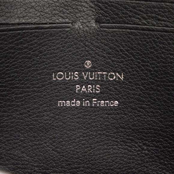 Louis Vuitton Monogram Mahina Zippy Wallet Round Zip Long M61867 Noir Black L... - Picture 5 of 6